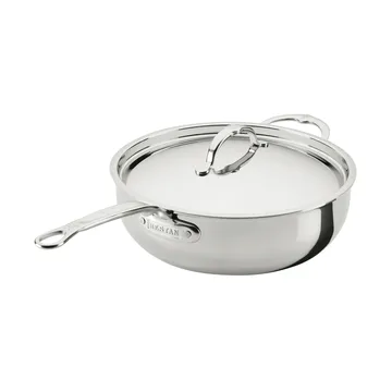 Hestan ProBond Luxe padella universale con coperchio - Acciaio inox, maniglia di supporto - Hestan
