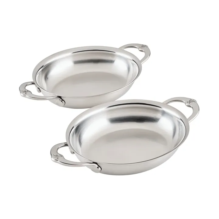 Hestan Provisions teglia da gratin ovale - Mini, aperto, 2 pezzi, 17 cm - Hestan