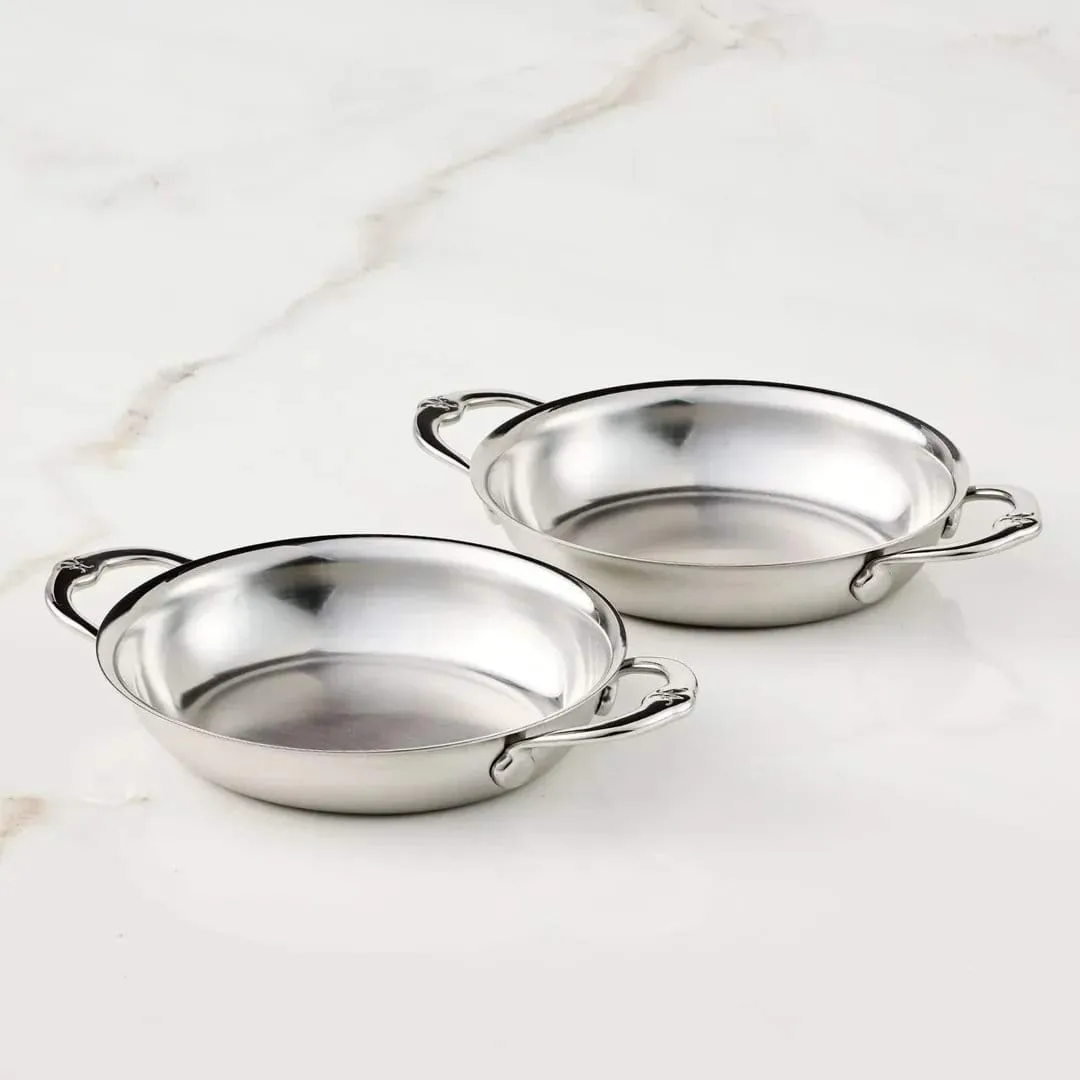 Hestan Provisions teglia da gratin ovale, Mini, aperto, 2 pezzi, 17 cm Hestan