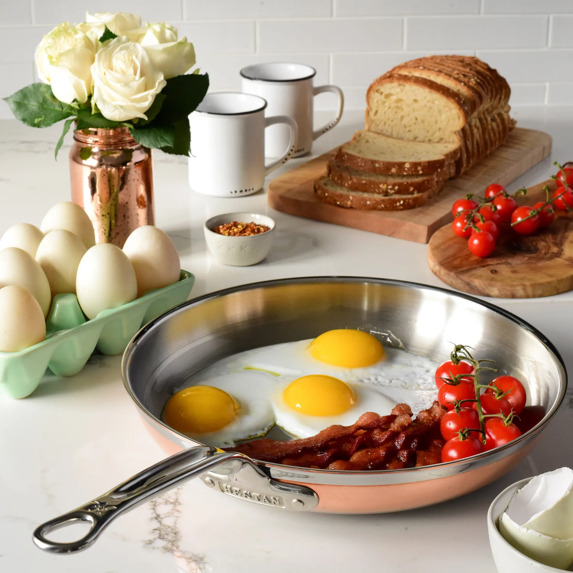 Padella Hestan Copperbond, Ø32 cm Hestan