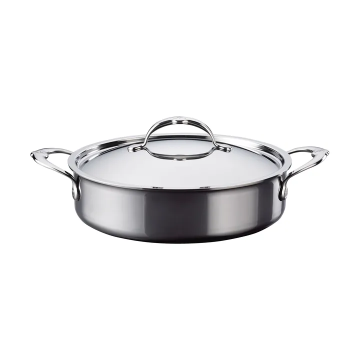 Sauteuse con coperchio Hestan Nanobond 26 cm - Acciaio inossidabile - Hestan