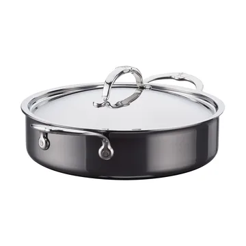 Sauteuse con coperchio Hestan Nanobond 26 cm - Acciaio inossidabile - Hestan
