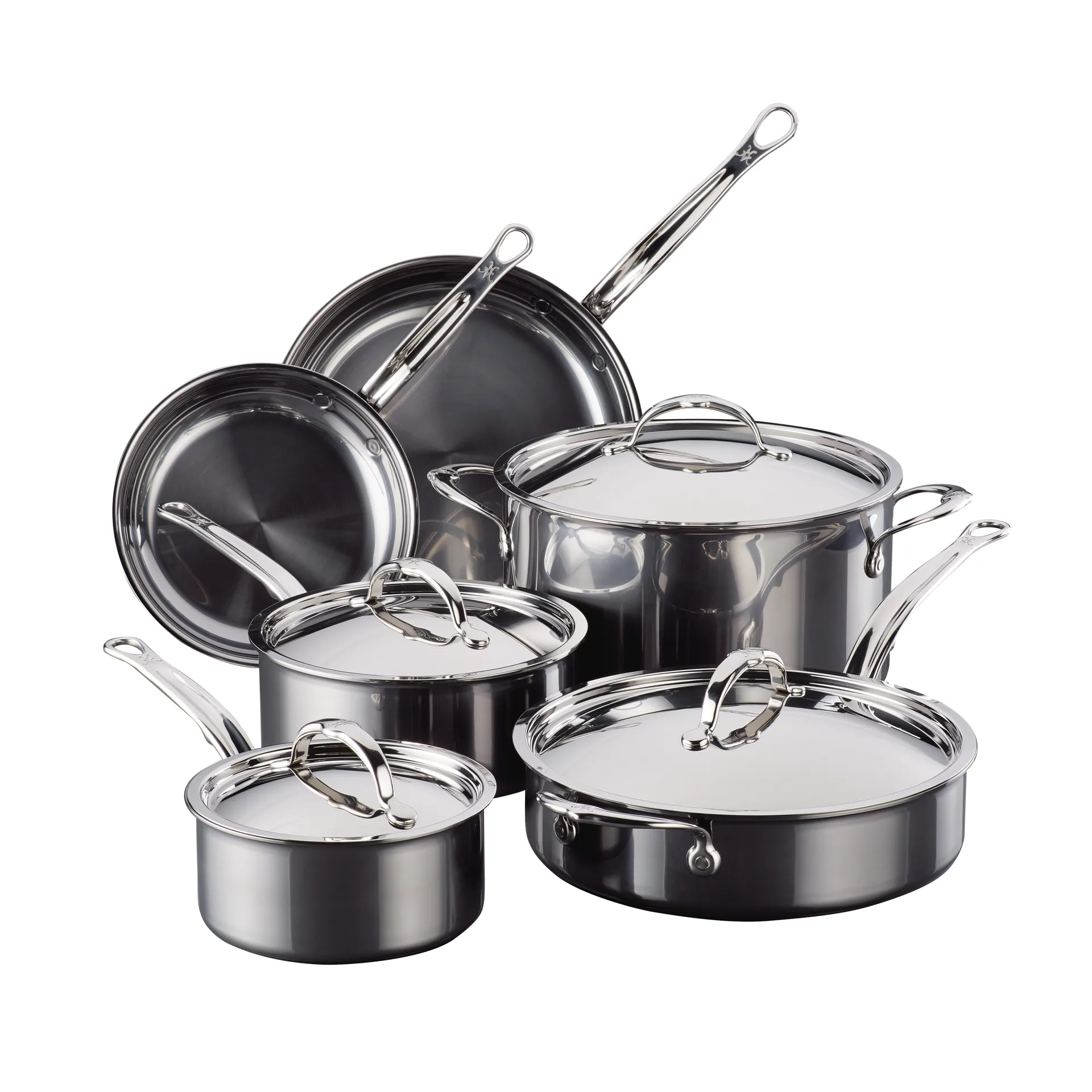 Set pentole e padelle Hestan Nanobond, 10 pezzi Hestan