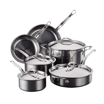 Set pentole e padelle Hestan Nanobond - 10 pezzi - Hestan