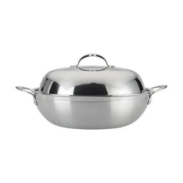 Wok con coperchio Hestan Probond 36 cm - Acciaio inossidabile - Hestan