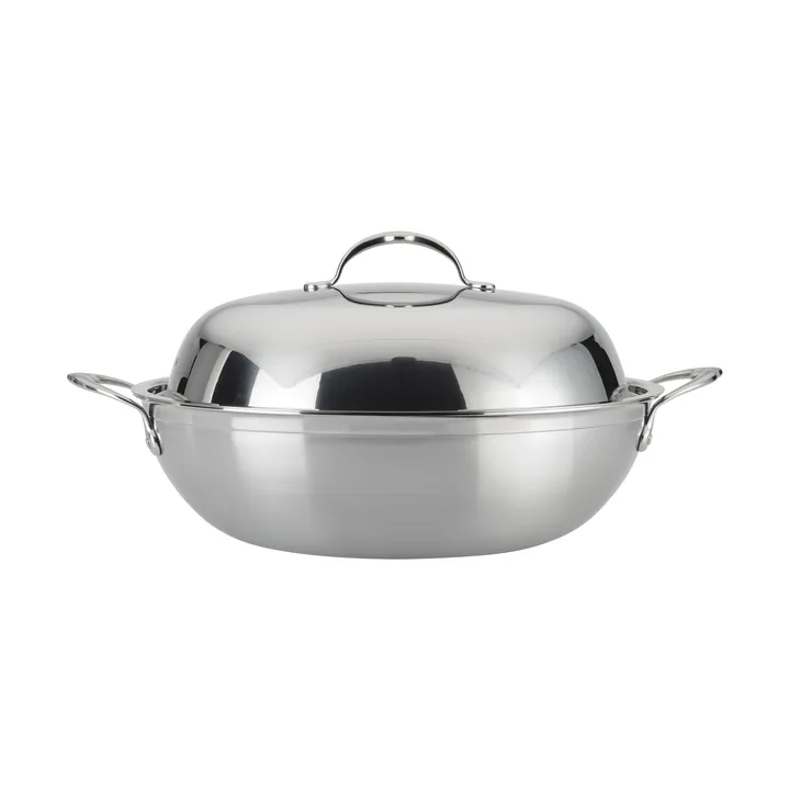 Wok con coperchio Hestan Probond 36 cm - Acciaio inossidabile - Hestan