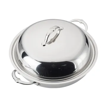 Wok con coperchio Hestan Probond 36 cm - Acciaio inossidabile - Hestan