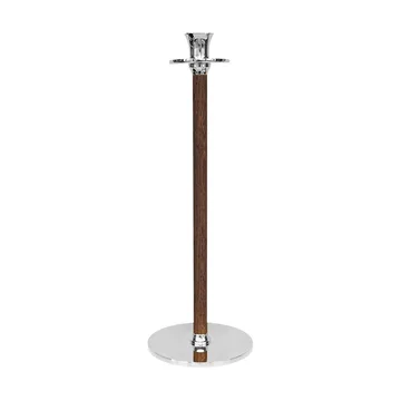 Candelabro Alto Basso 30 cm - Ottone nichelato - Hilke Collection
