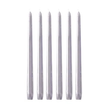 Candele Herrgårdsljus 30 cm confezione da 6 - Mirtillo - Hilke Collection