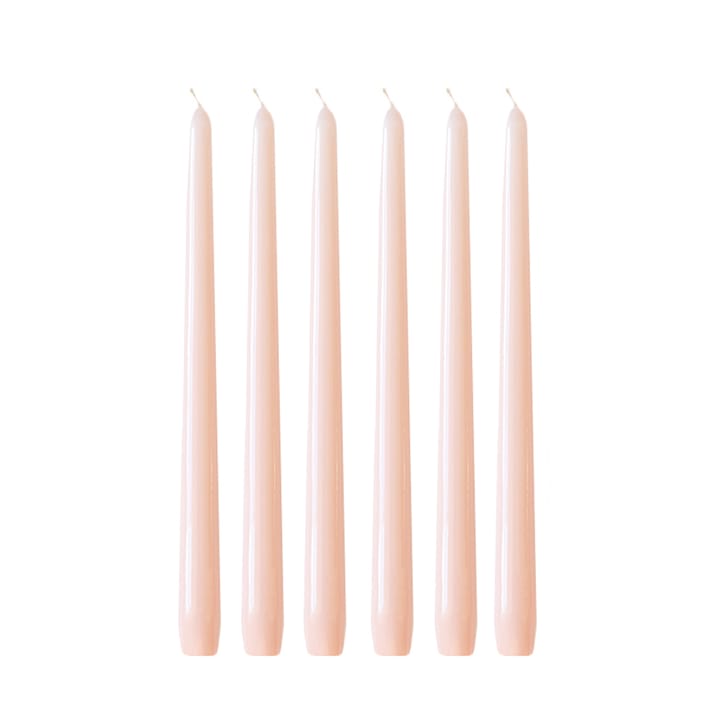 Candele Herrgårdsljus 30 cm confezione da 6 - Rosa brillante - Hilke Collection