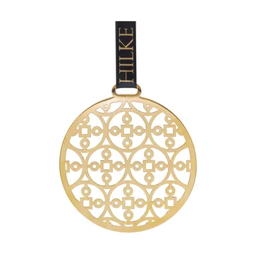 Decorazione per albero di Natale Anima Gemella 2 - Ottone - Hilke Collection