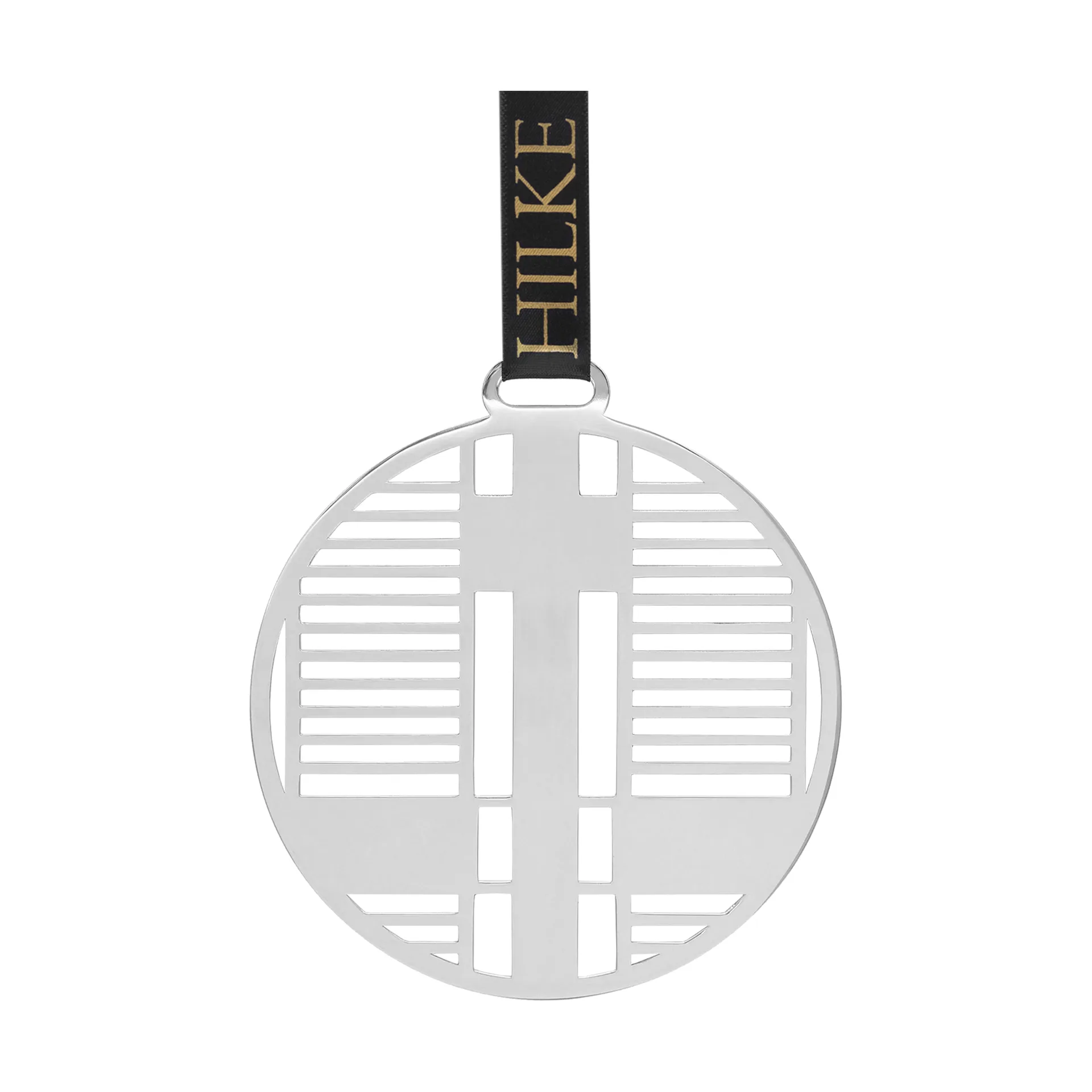 Decorazione per albero di Natale Piano, Ottone nichelato Hilke Collection