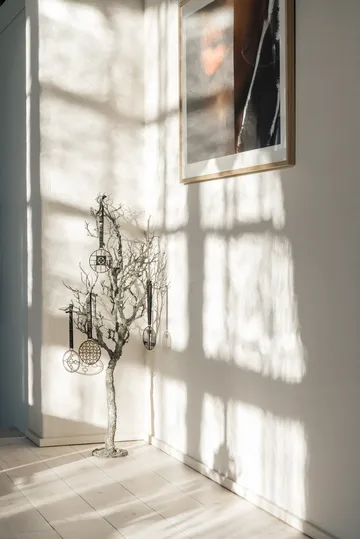 Decorazione per albero di Natale Piano - Ottone nichelato - Hilke Collection