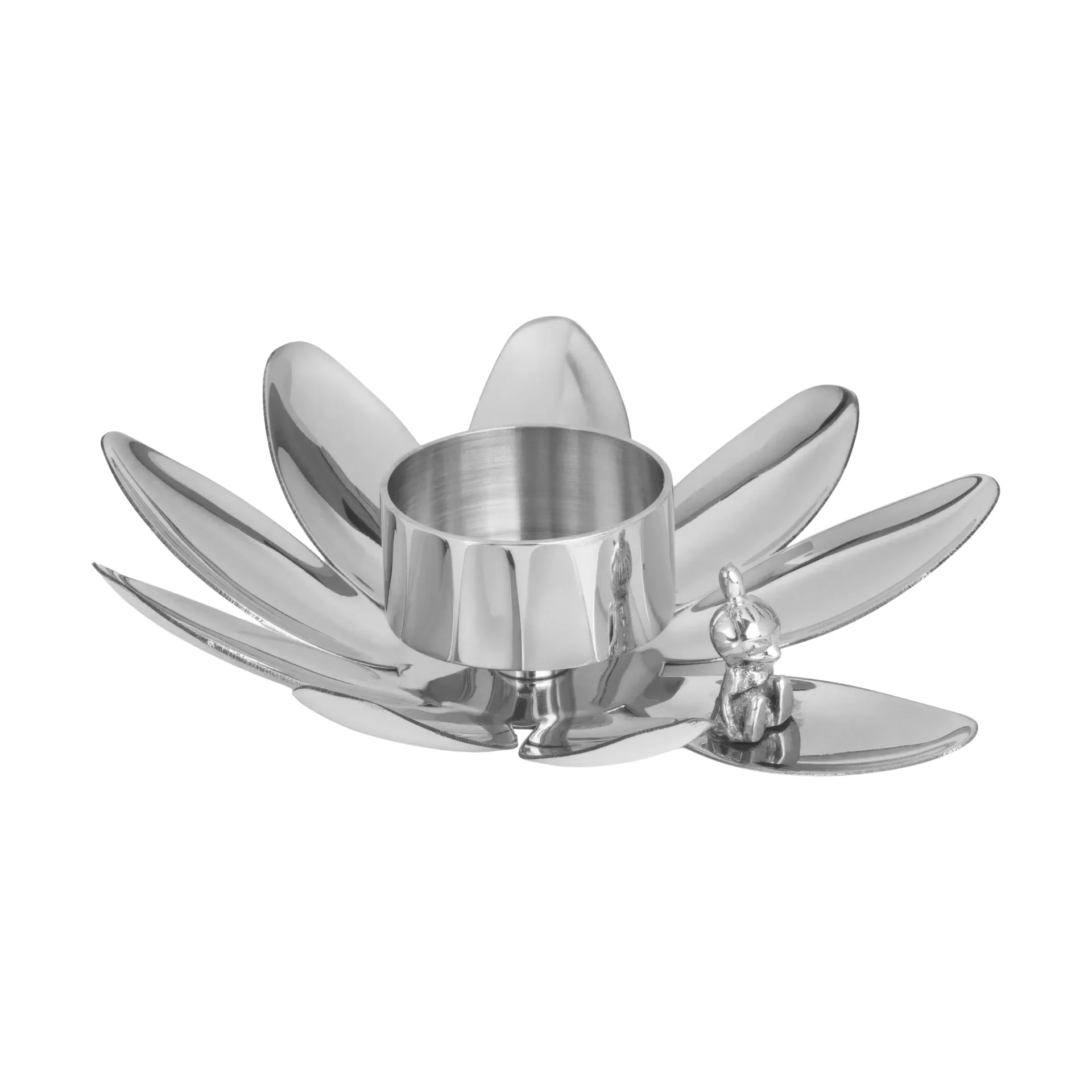 Portacandela Hilke X Mumin Lilla My , Ottone nichelato Hilke Collection