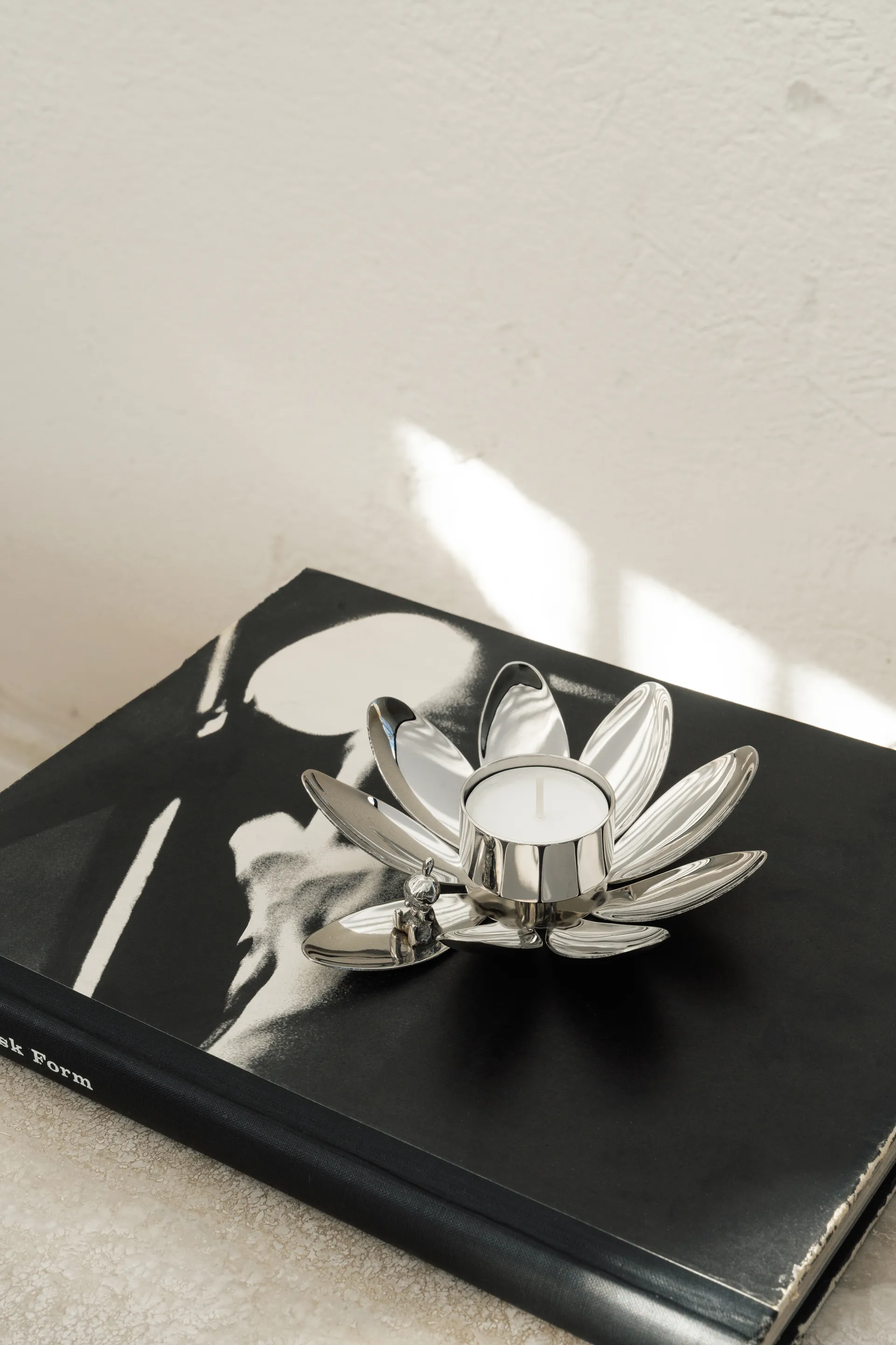 Portacandela Hilke X Mumin Lilla My , Ottone nichelato Hilke Collection