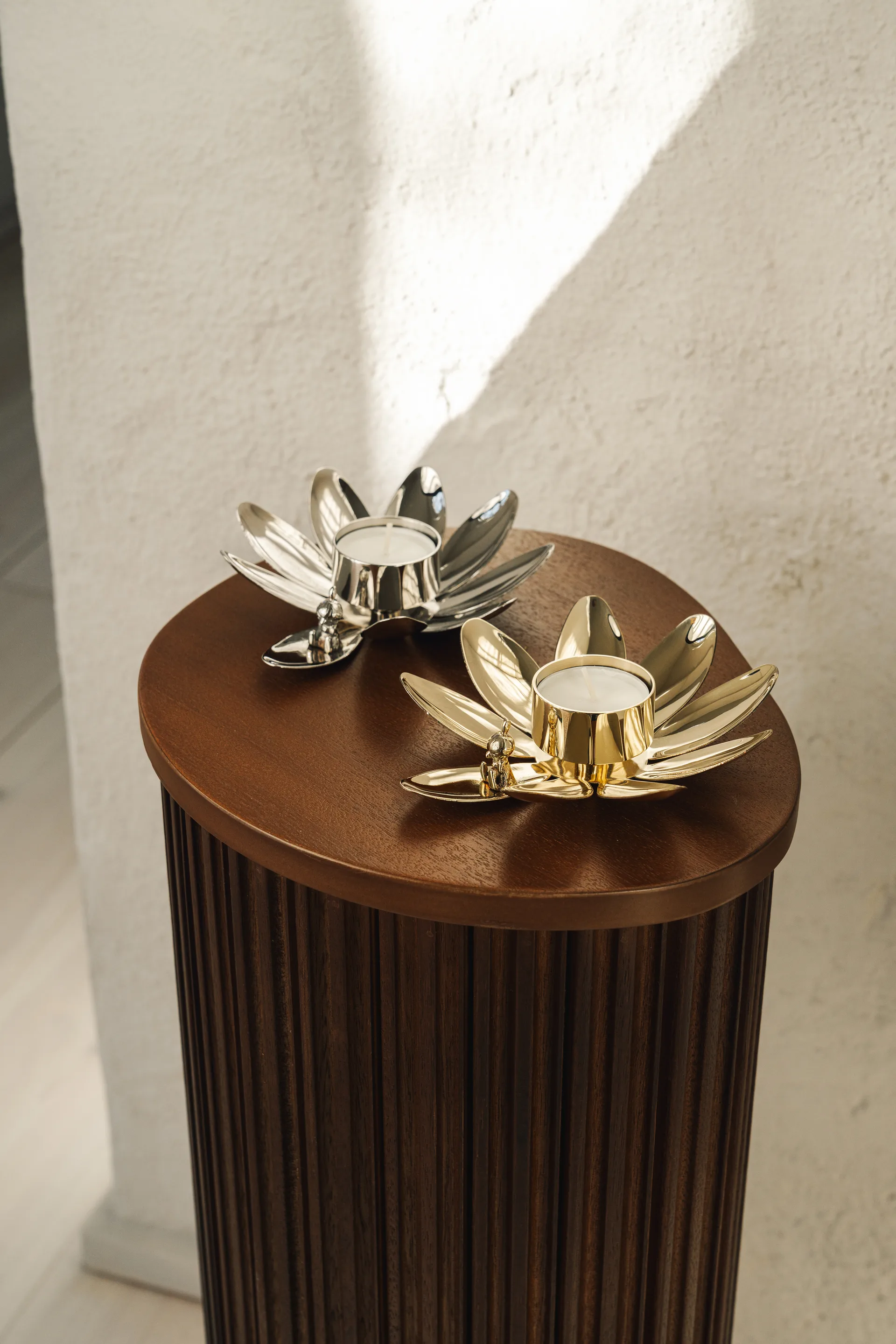 Portacandela Hilke X Mumin Lilla My , Ottone nichelato Hilke Collection