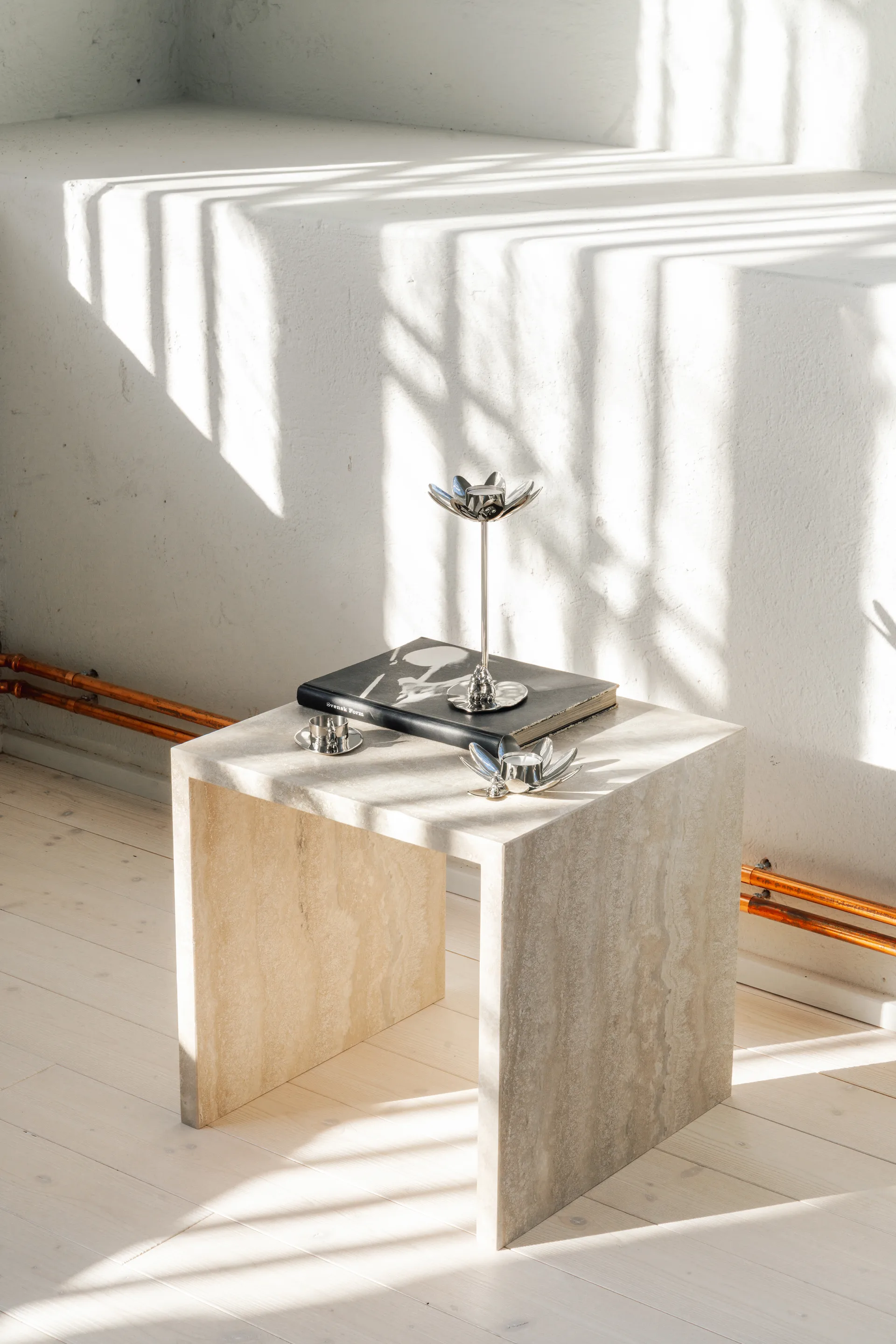 Portacandela Hilke X Mumin Lilla My , Ottone nichelato Hilke Collection