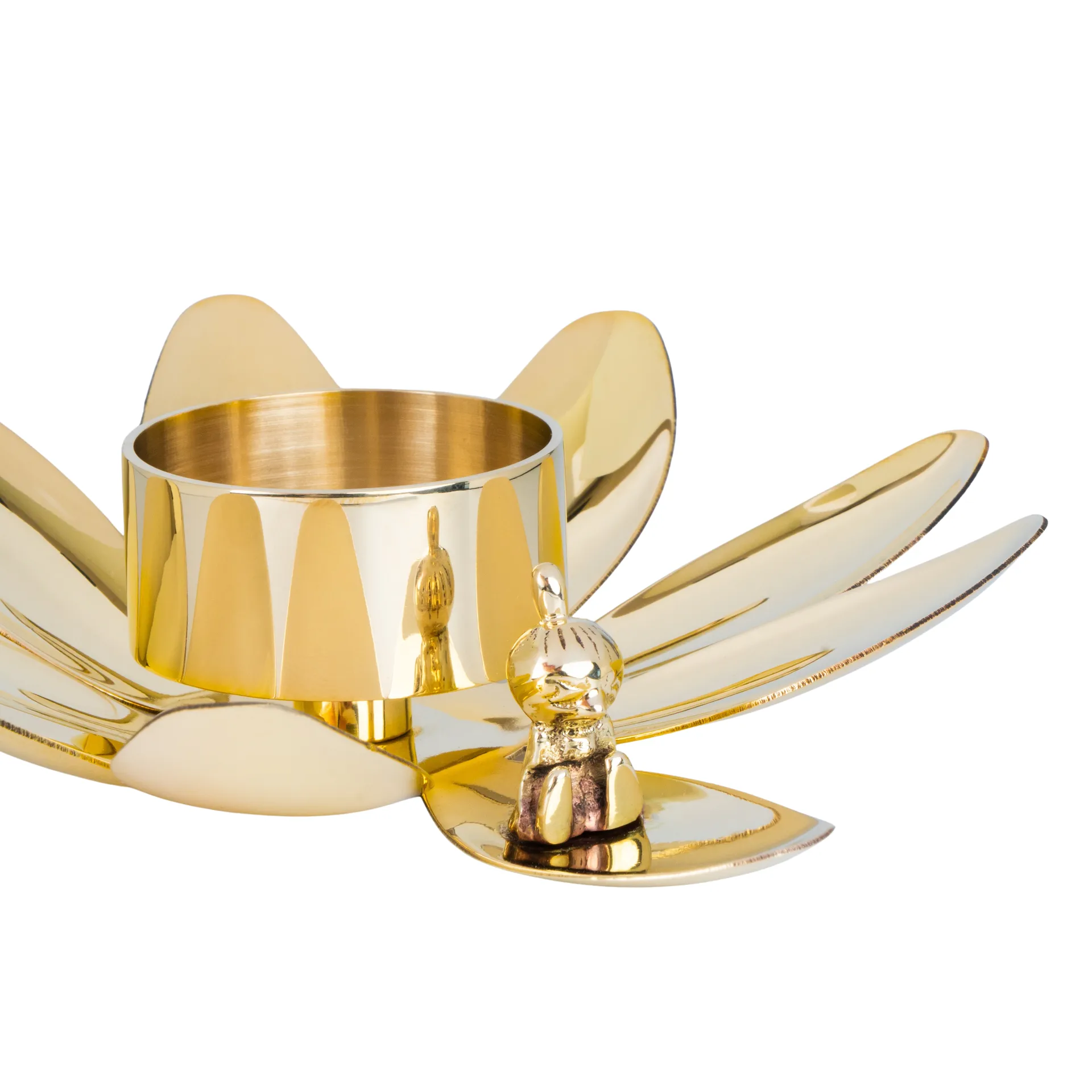 Portacandela Hilke X Mumin Lilla My , Ottone Hilke Collection