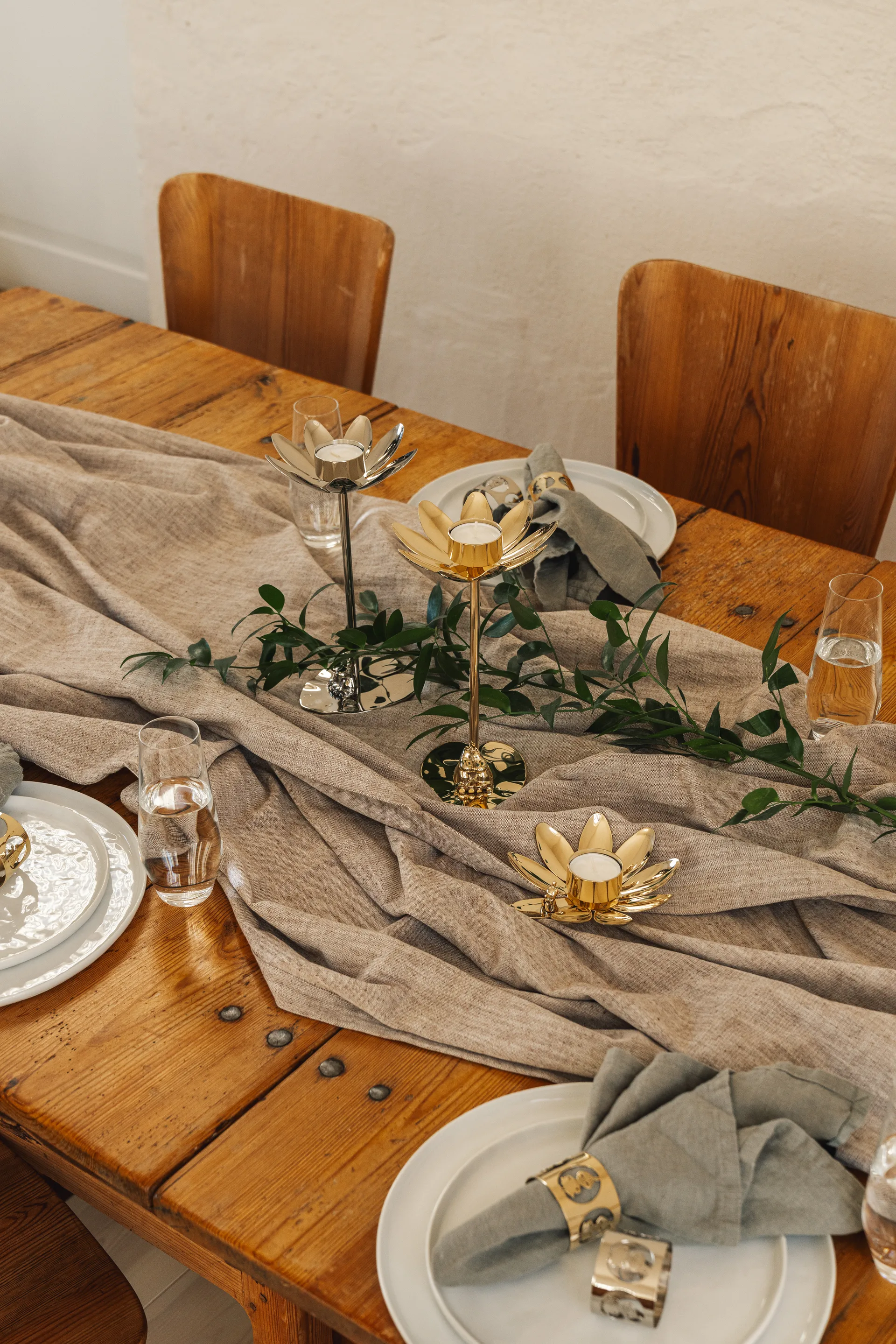 Portacandela Hilke X Mumin Lilla My , Ottone Hilke Collection