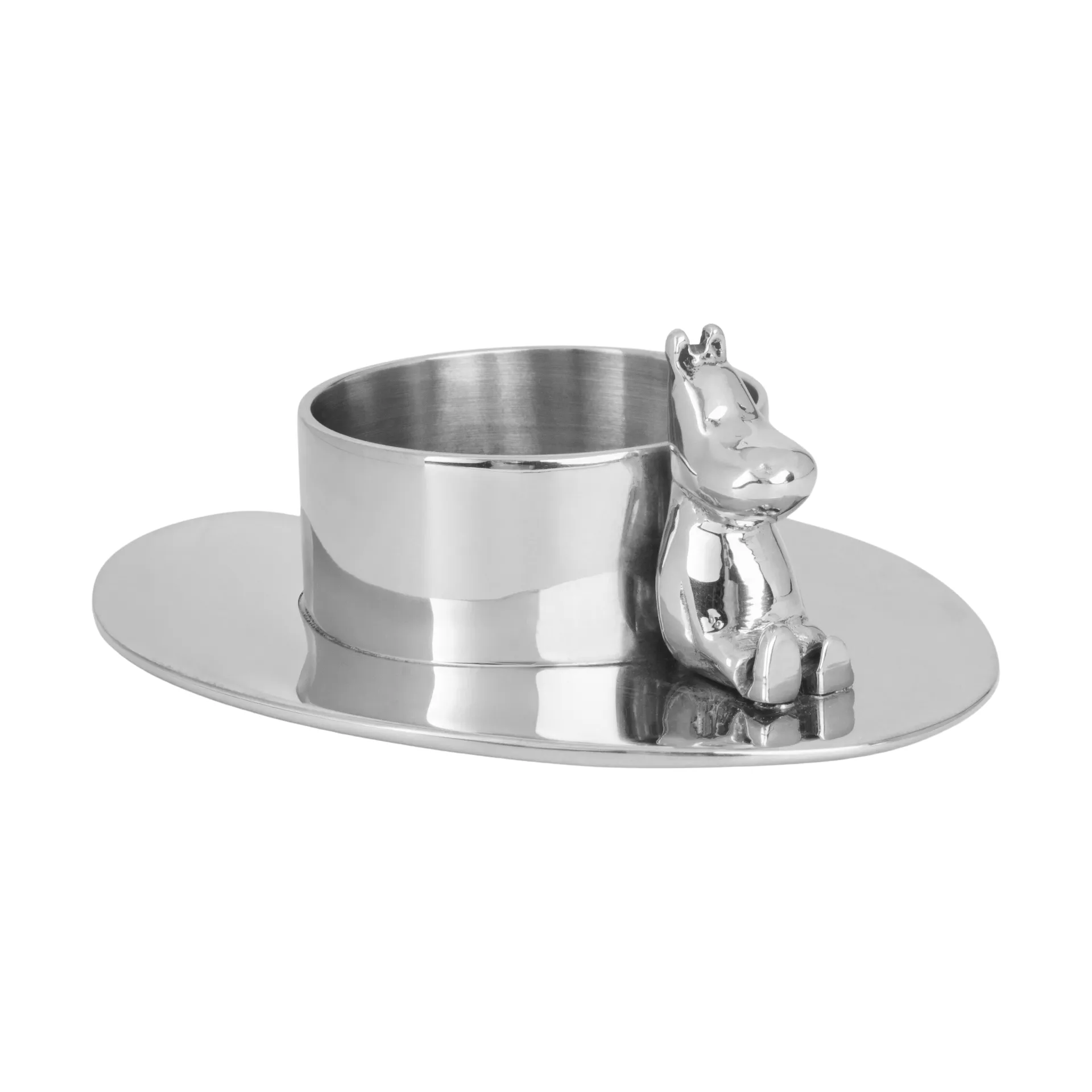 Portacandela Hilke X Mumin No.3 , Ottone nichelato Hilke Collection