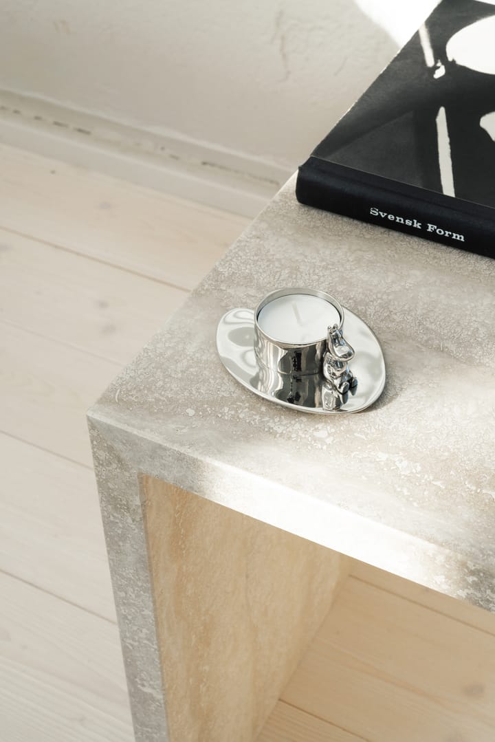 Portacandela Hilke X Mumin No.3 , Ottone nichelato Hilke Collection