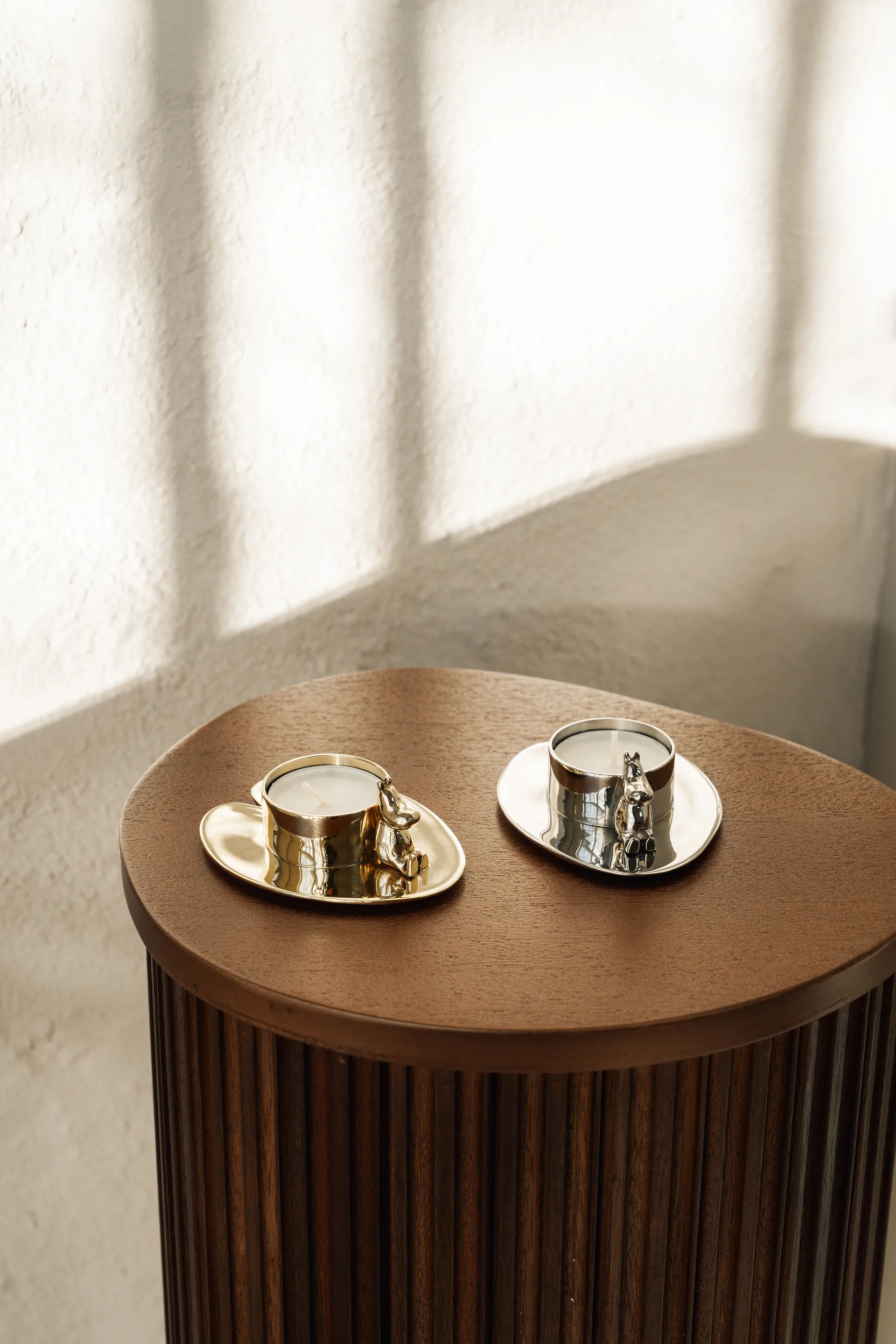 Portacandela Hilke X Mumin No.3 , Ottone Hilke Collection