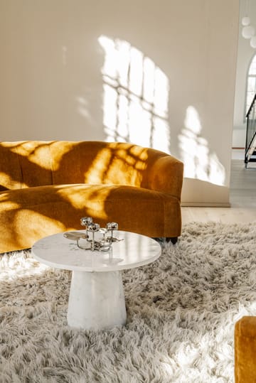 Portacandele Ninfea grande - Ottone nichelato - Hilke Collection