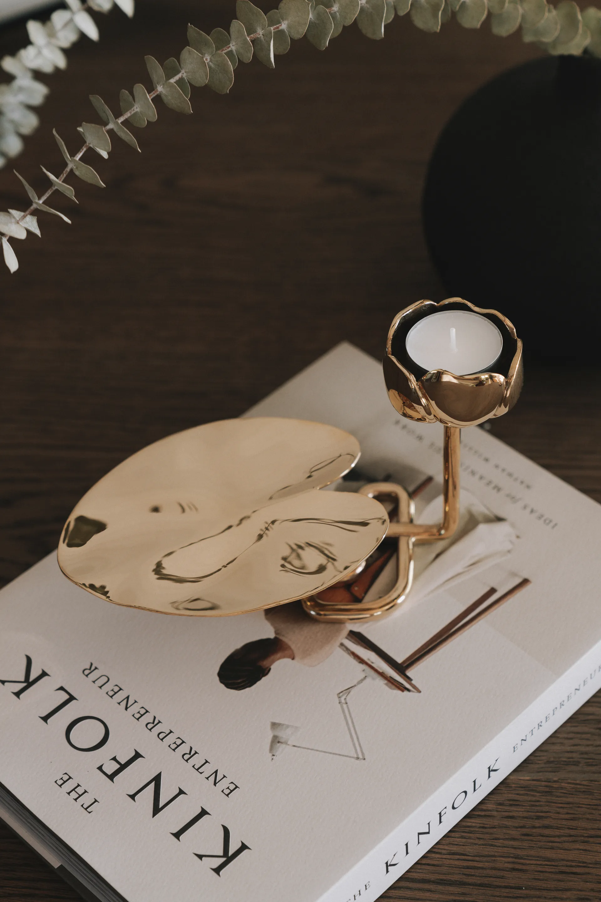 Portacandele Ninfea No.2, Ottone Hilke Collection