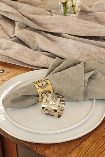 Portatovaglioli Lilla My Hilke X Mumin 2 pezzi - Ottone nichelato - Hilke Collection