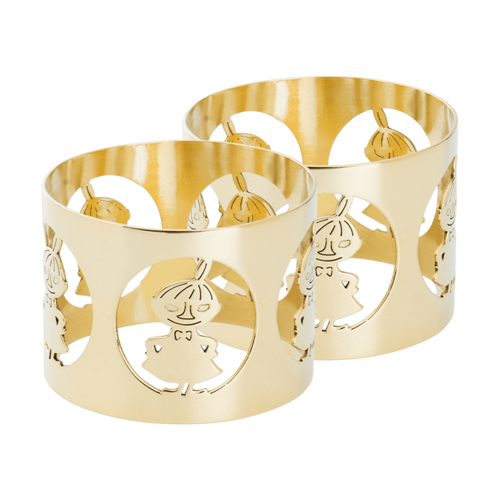 Portatovaglioli Lilla My Hilke X Mumin 2 pezzi - Ottone - Hilke Collection
