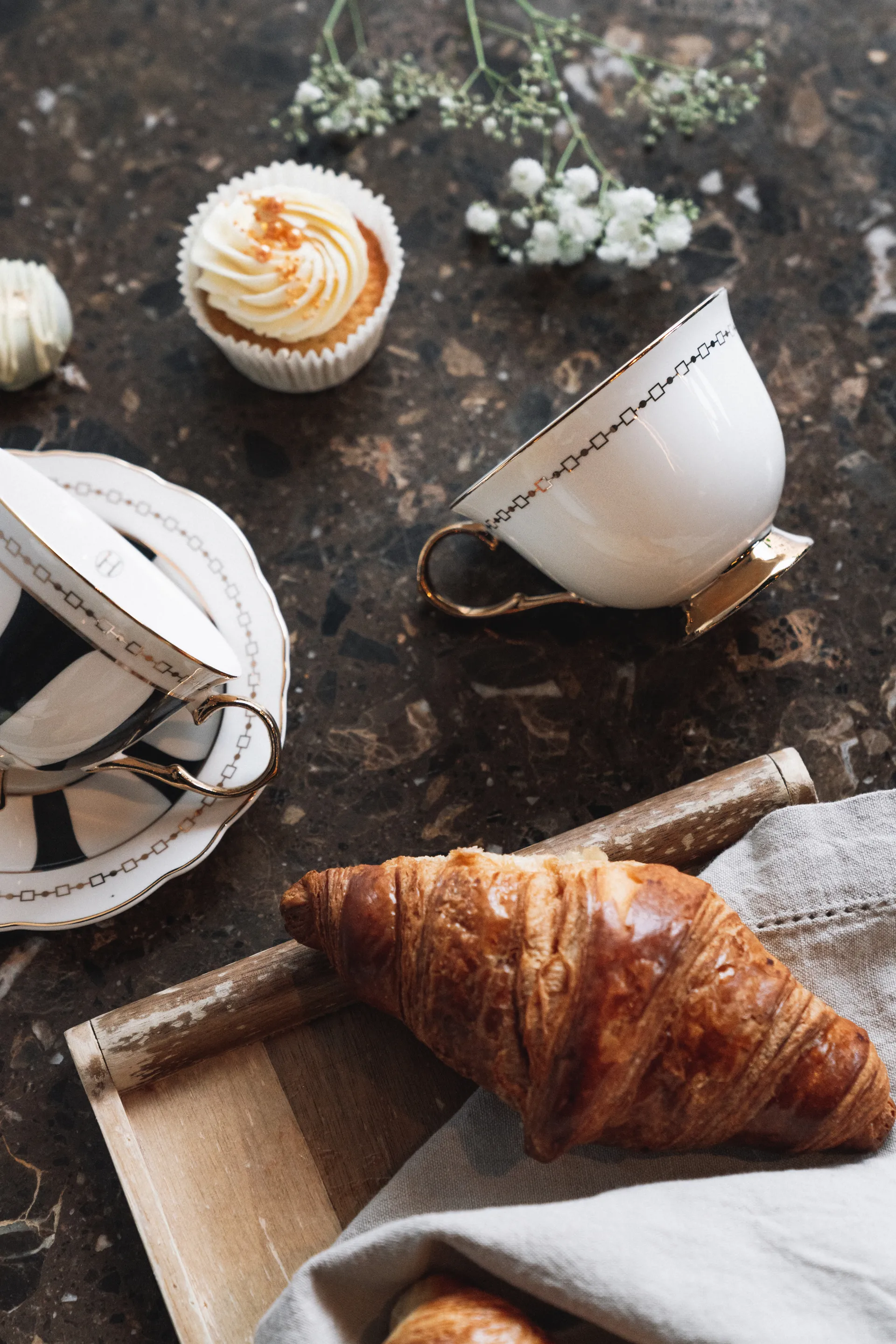 Tazza con piattino Animo Bianco, 22 cl Hilke Collection