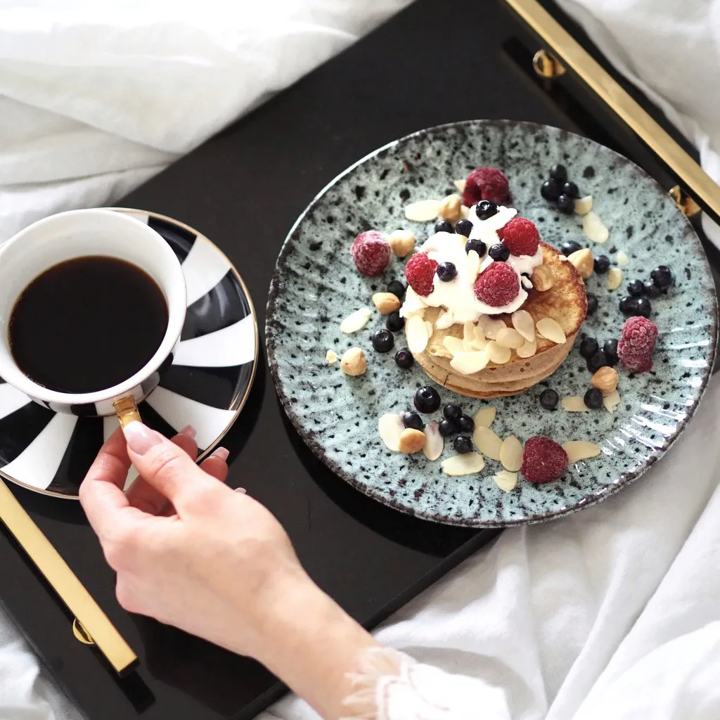 Vassoio Hilke Collection 40,5x25,5 cm, Granito-ottone massiccio Hilke Collection