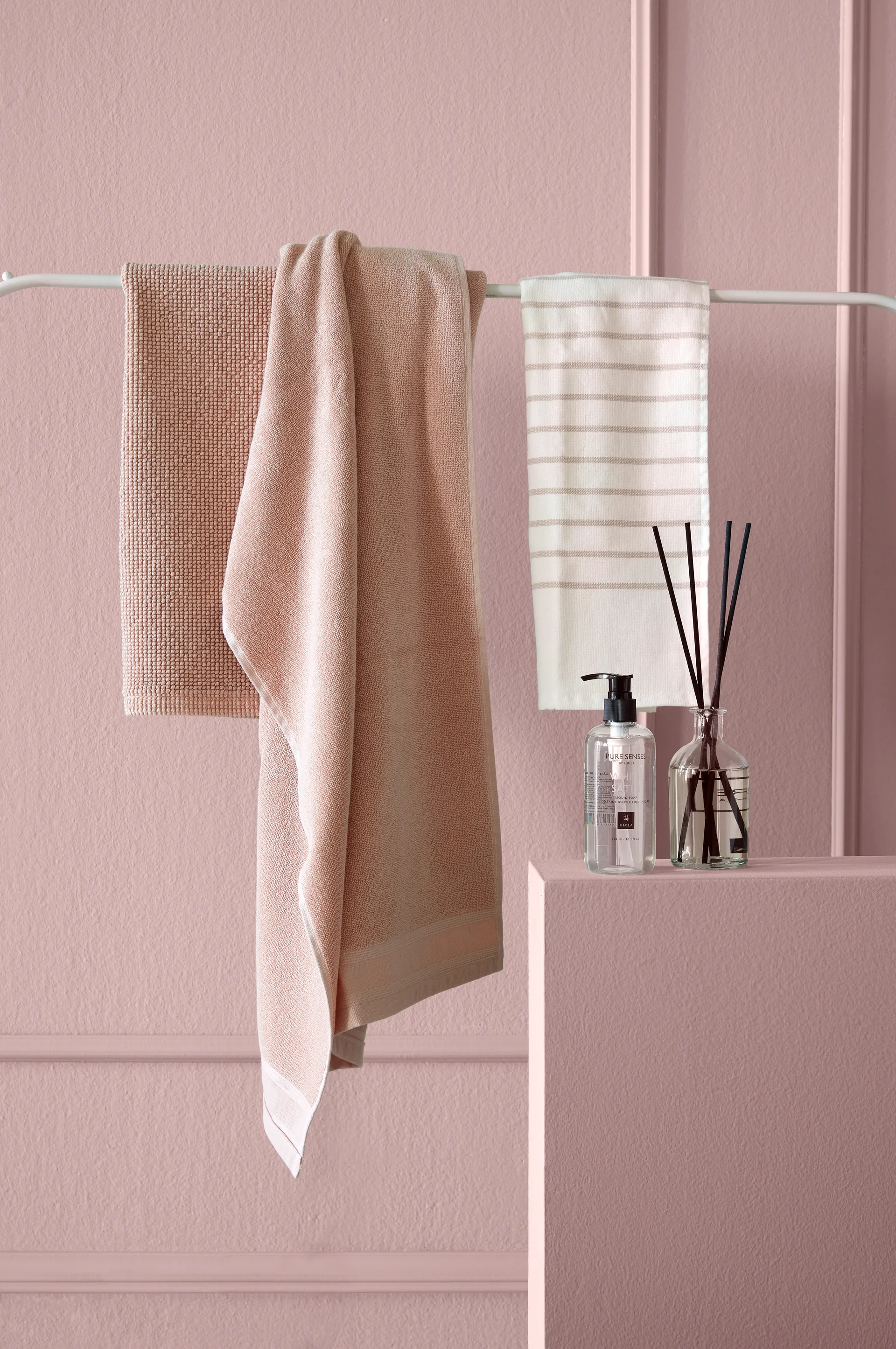 Asciugamano Lina 50x70 cm, Powder Himla