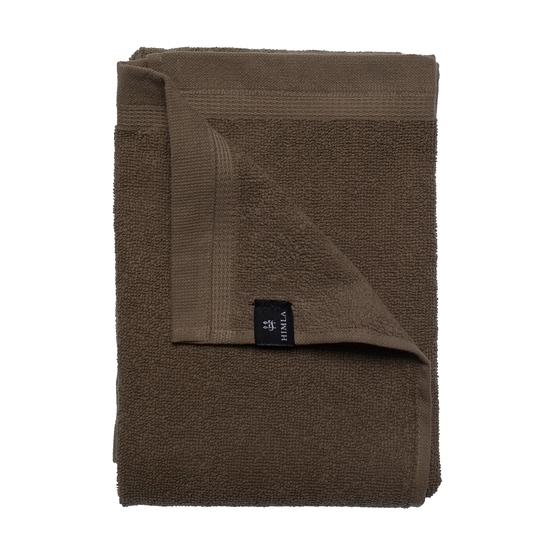 Asciugamano Lina chocolat, 100x150 cm Himla