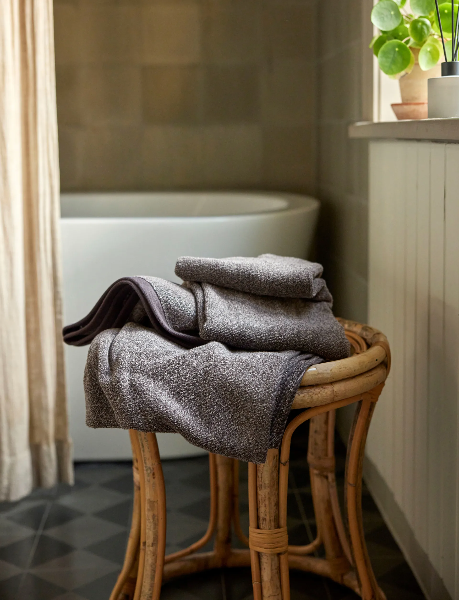 Asciugamano Maurice stones, 70x140 cm Himla