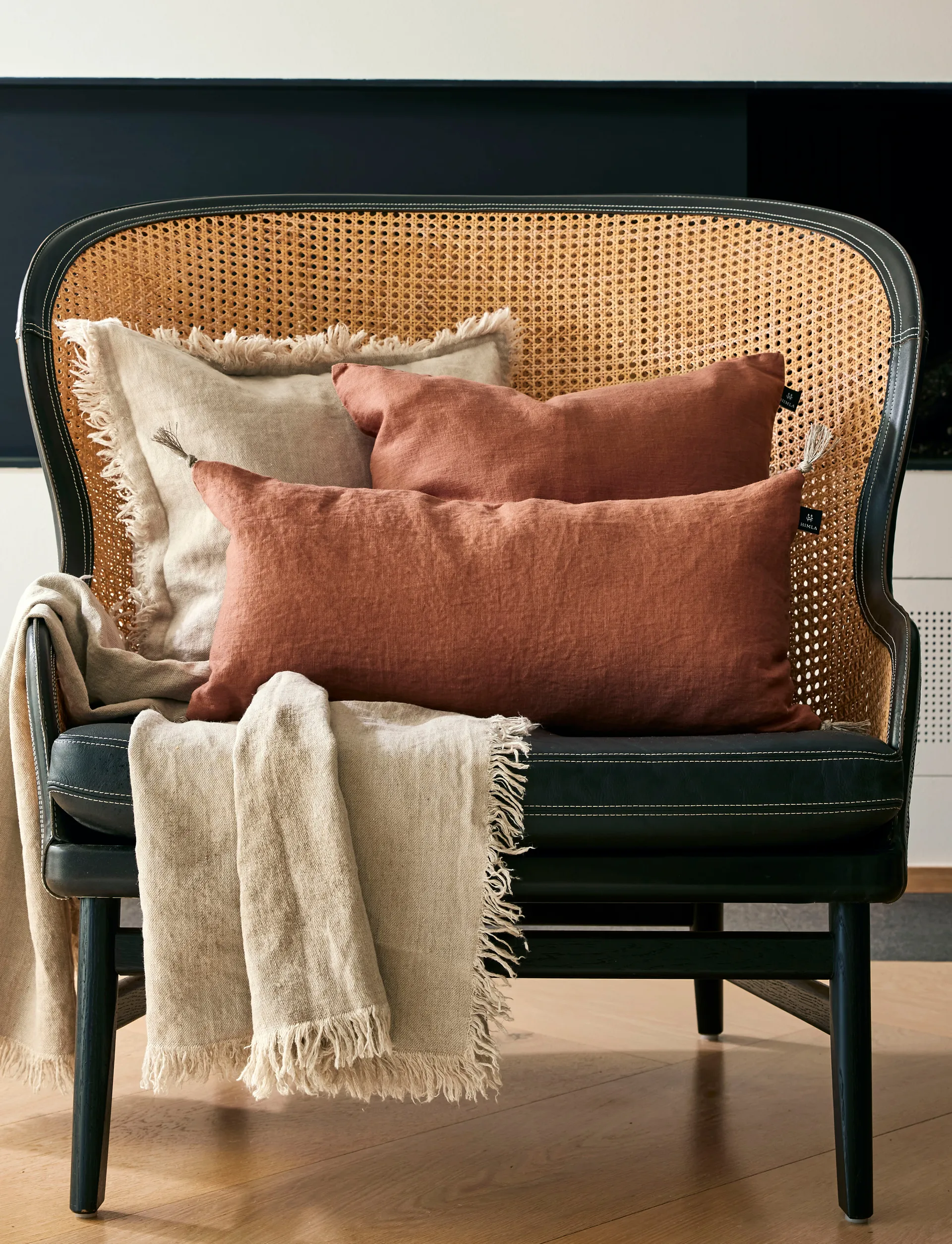 Copricuscino nappina Sunshine 30x60 cm, Grounded Himla