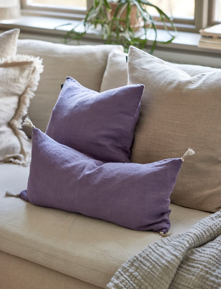 Copricuscino nappina Sunshine 30x60 cm, Lavanda Himla