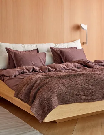 Copriletto Dani 160x260 cm - Prugna (lilla) - Himla