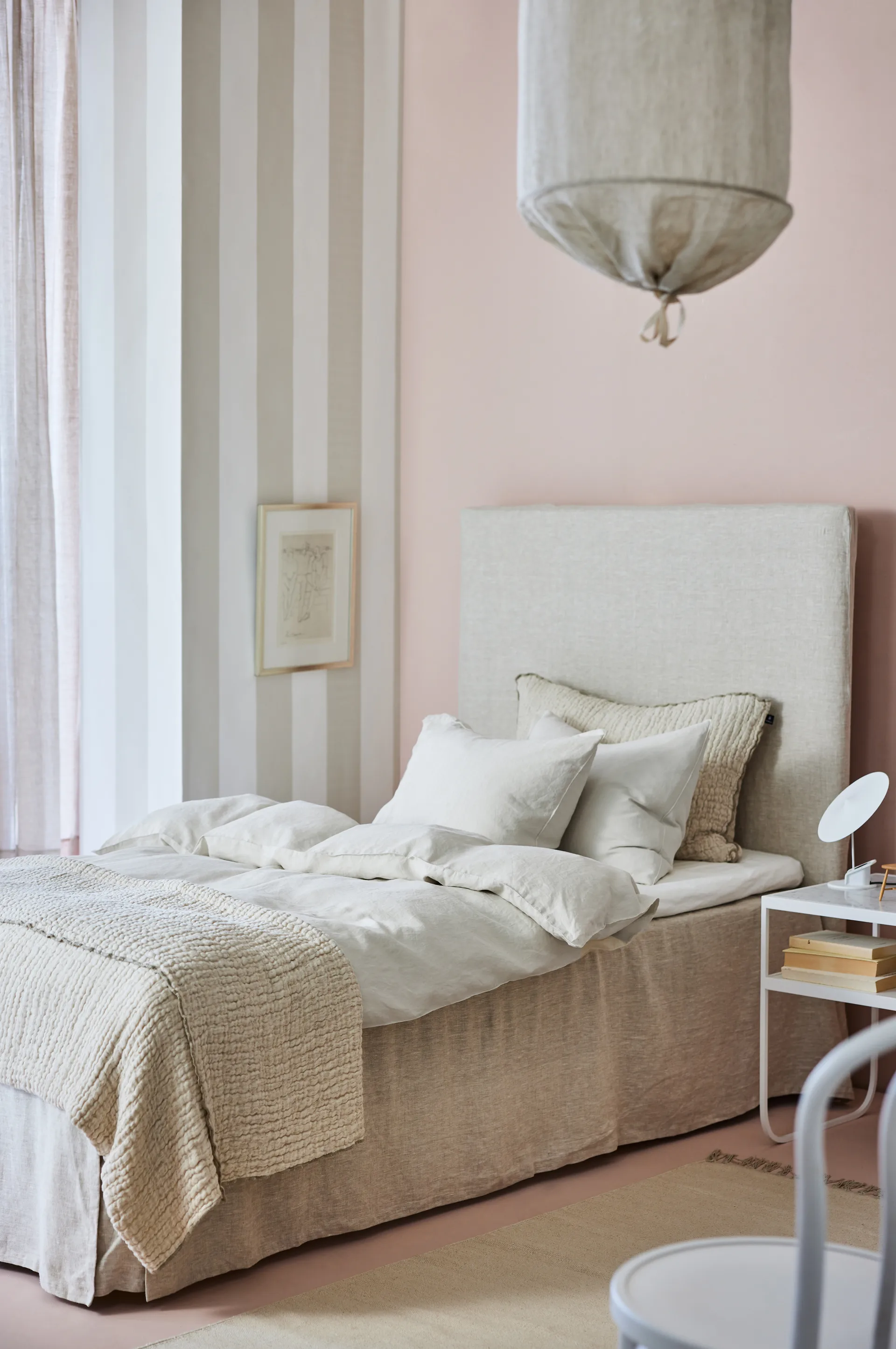 Copriletto Pauline 260x260 cm, Oatmeal Himla