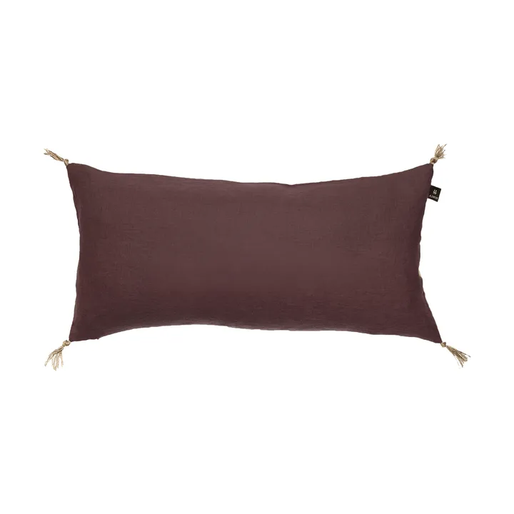 Federa per cuscino Sunshine - Burgundy (rosso), 30x60 cm - Himla