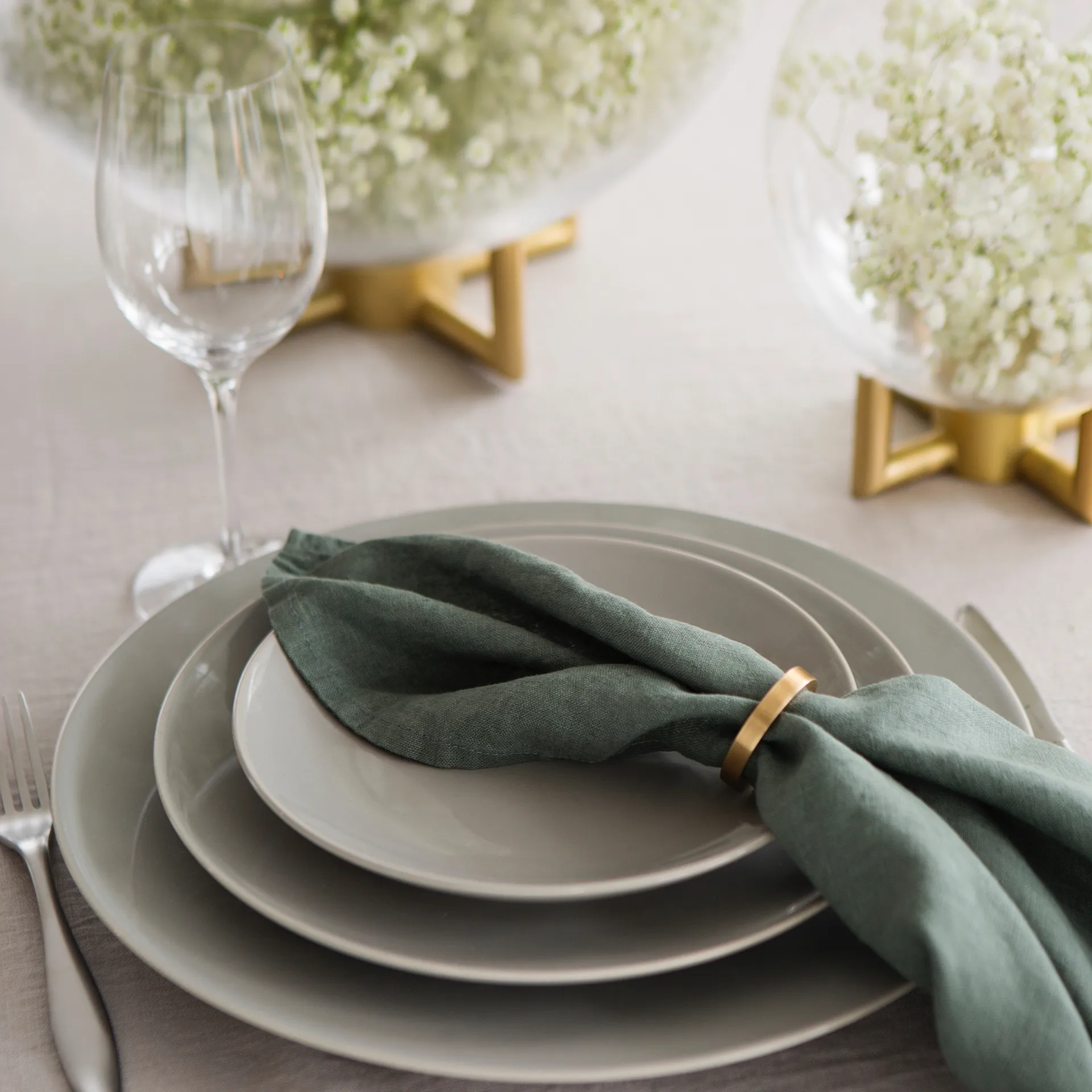 Portatovaglioli Vasa confezione da 4, bronzo Himla