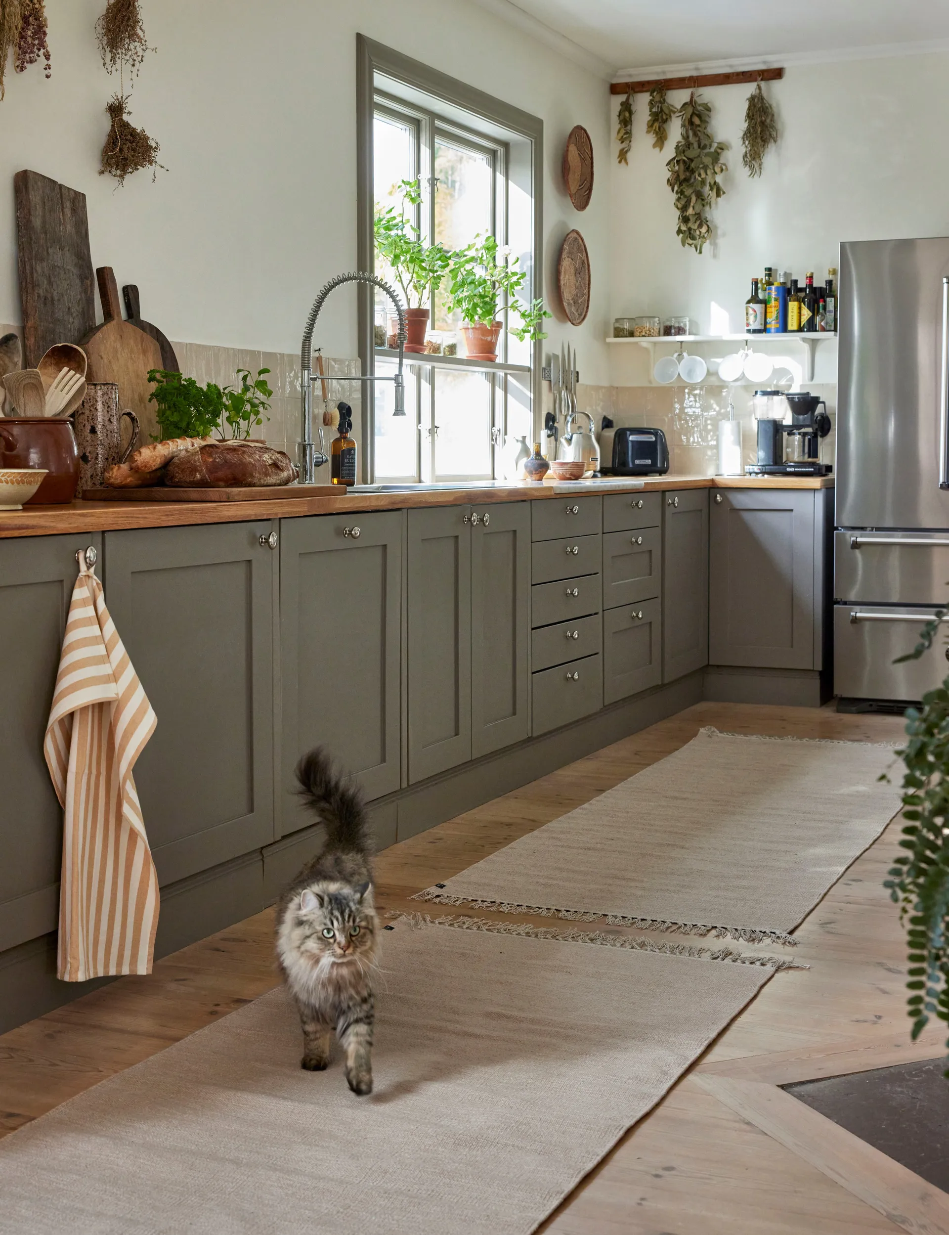 Set 2 strofinacci da cucina Bretagne 50x70 cm, Grano Himla