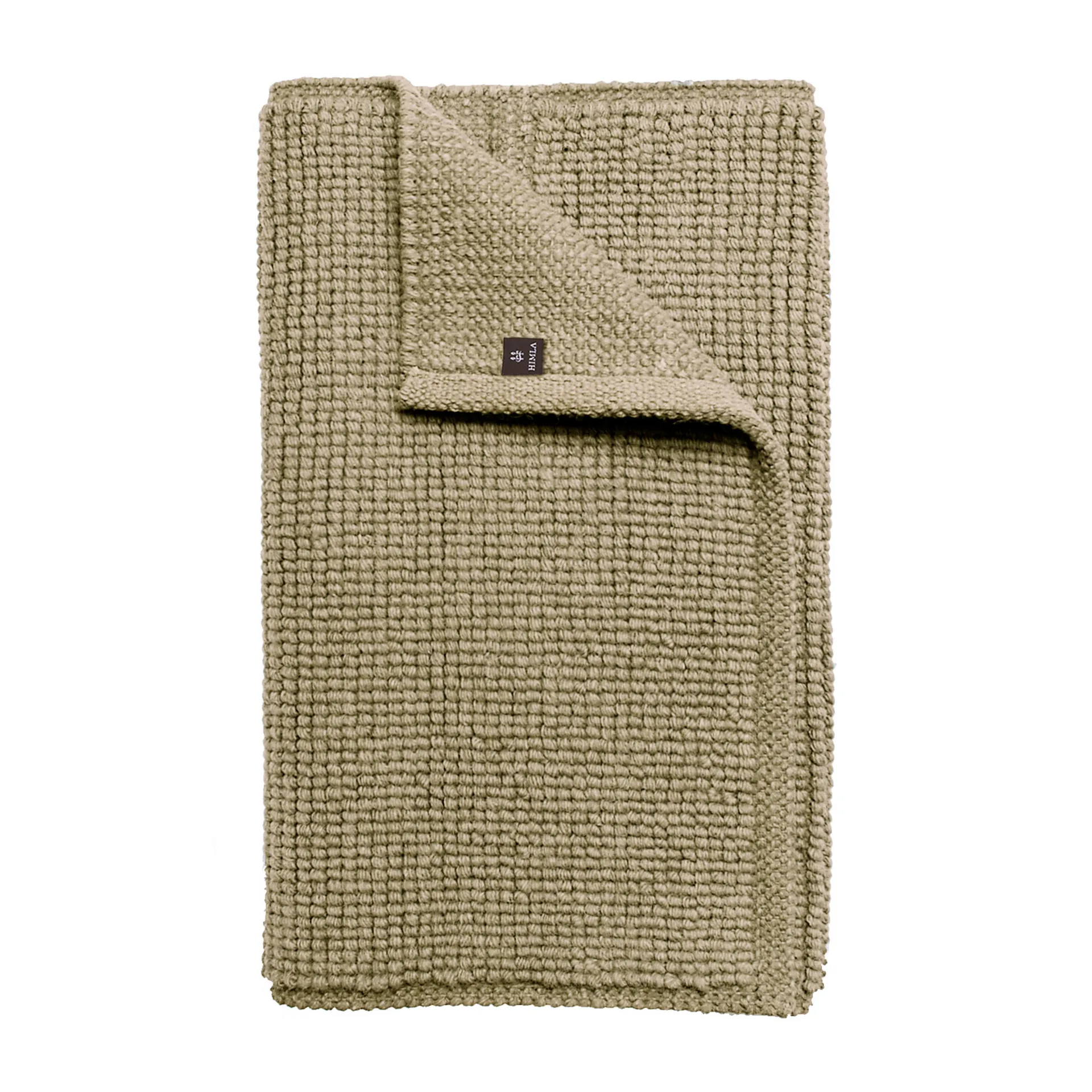 Tappeto in lana Himla, color cammello, 80x150 cm Himla