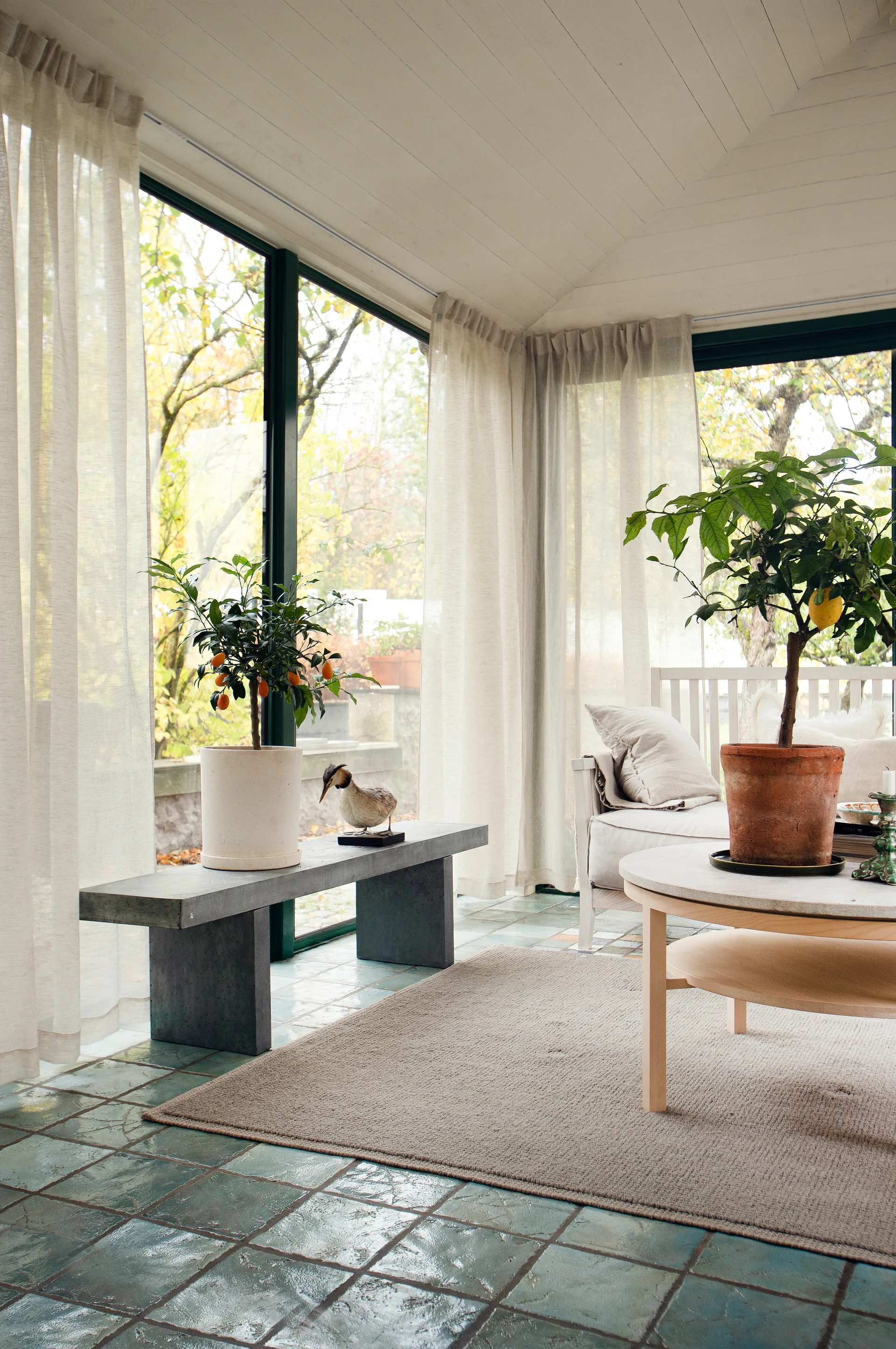 Tenda con fettuccia Skylight 140x290 cm, Oatmeal Himla