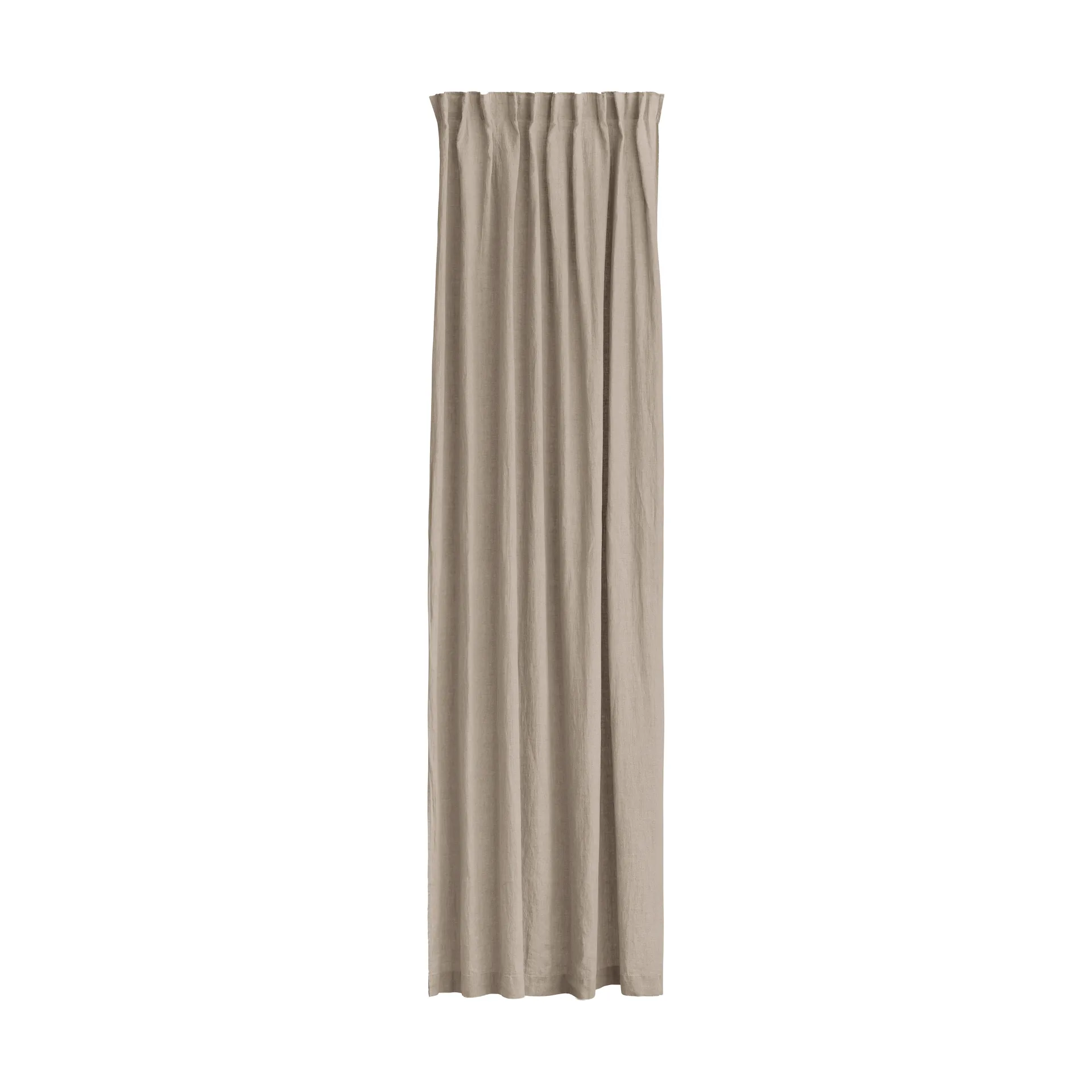 Tenda Sunrise con nastro a pieghe 140x290 cm, Vintage (grigio) Himla