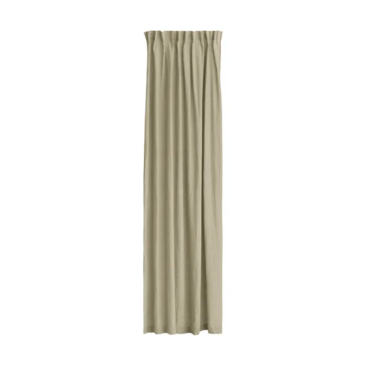 Tenda Sunrise con nastro a pieghe 280x290 cm - Organic (verde) - Himla