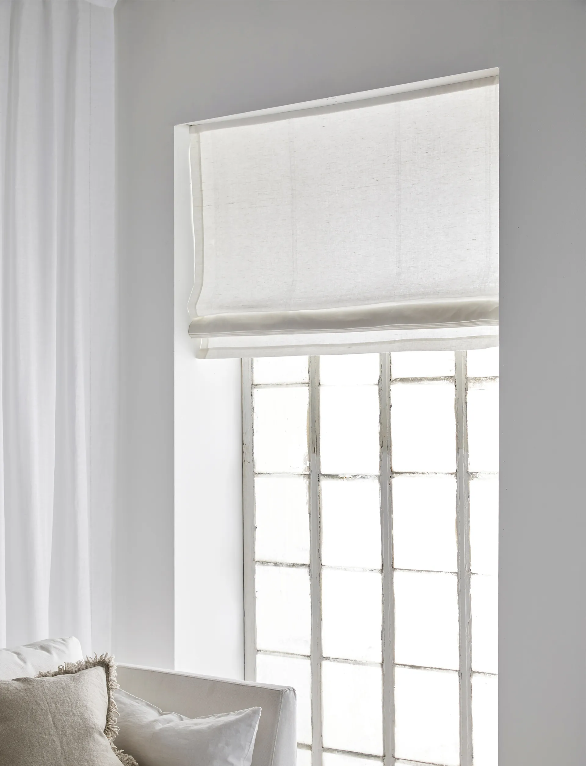 Tendina Ebba 120x180 cm, Bianco Himla
