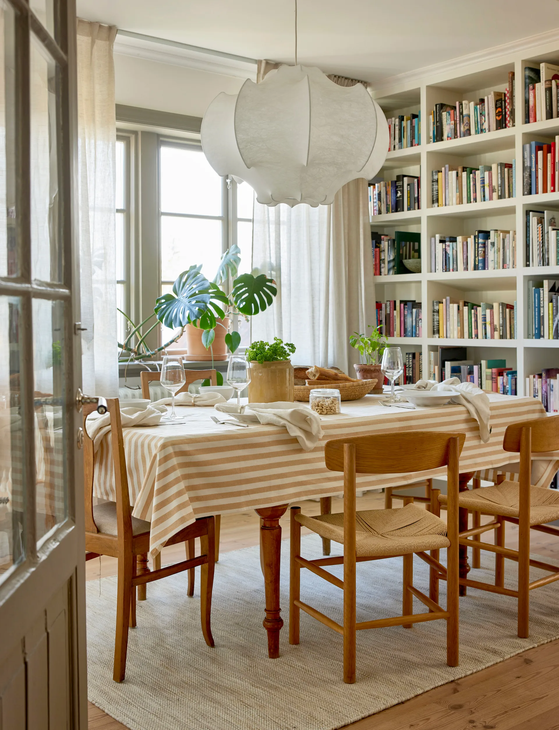 Tovaglia Bretagne, Grano, 145x250 cm Himla