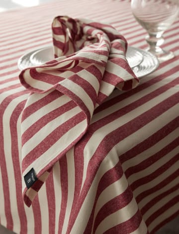 Tovaglia Bretagne - Rosso intenso, 145x250 cm - Himla