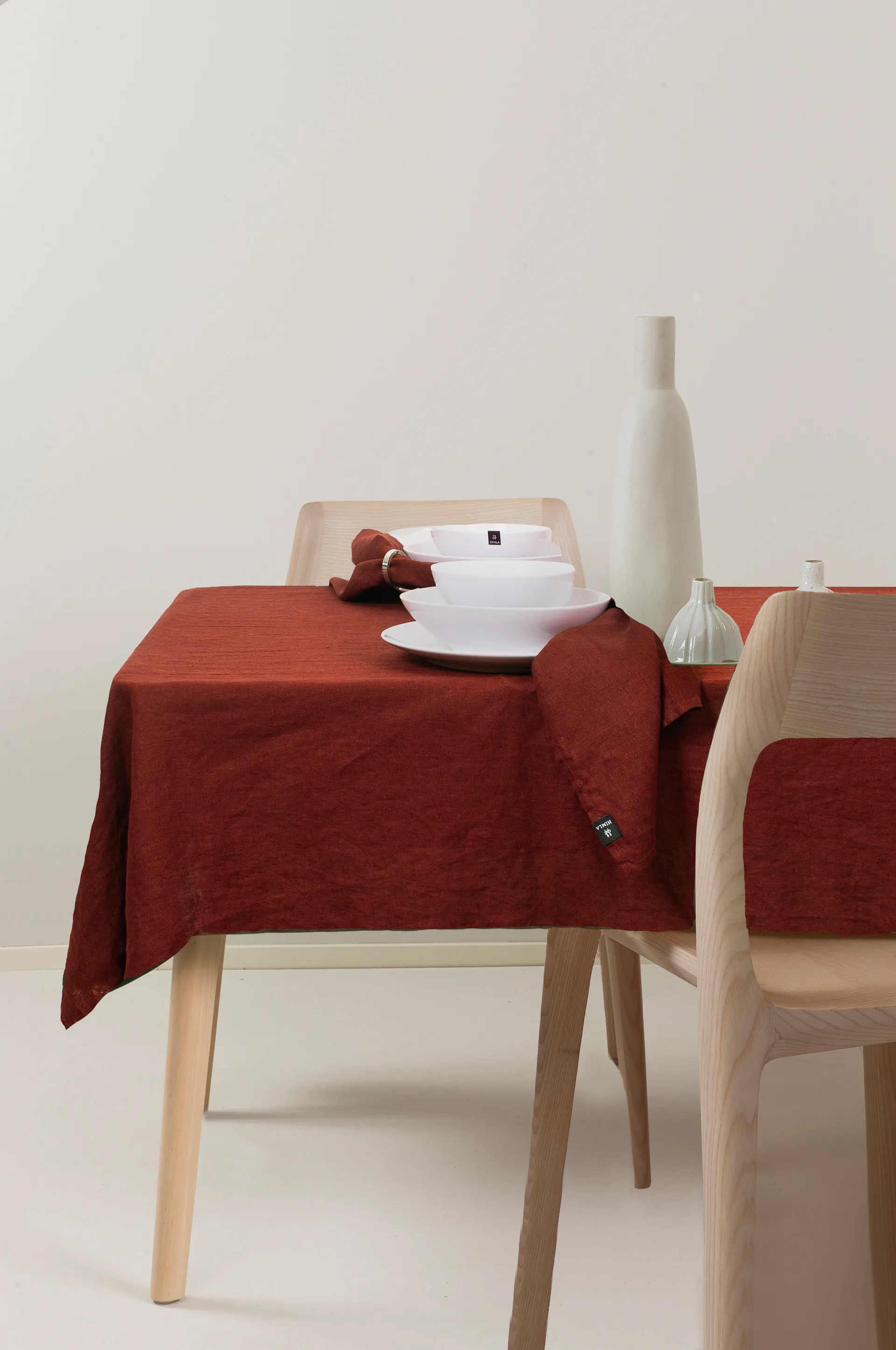 Tovaglia Sunshine 140x250 cm, Mirtillo (rosso) Himla